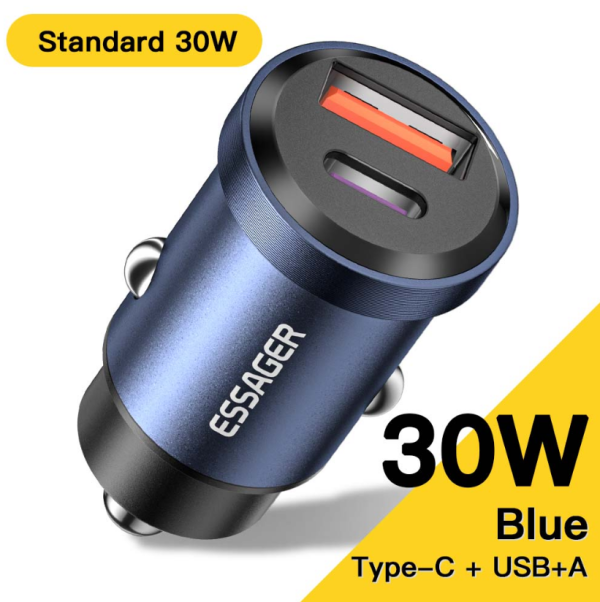 CAR CHARGER ES- CC07-30 WITH CA